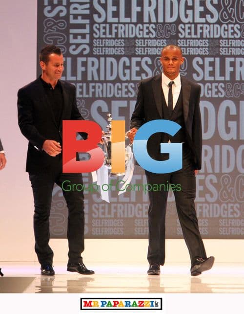 Manchester City Footballers at Fashion Kicks Event