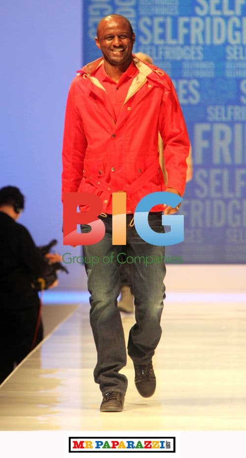 Manchester City footballers at charity event