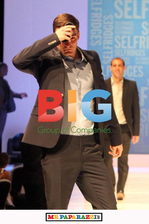 Manchester City Footballers at Fashion Kicks Event