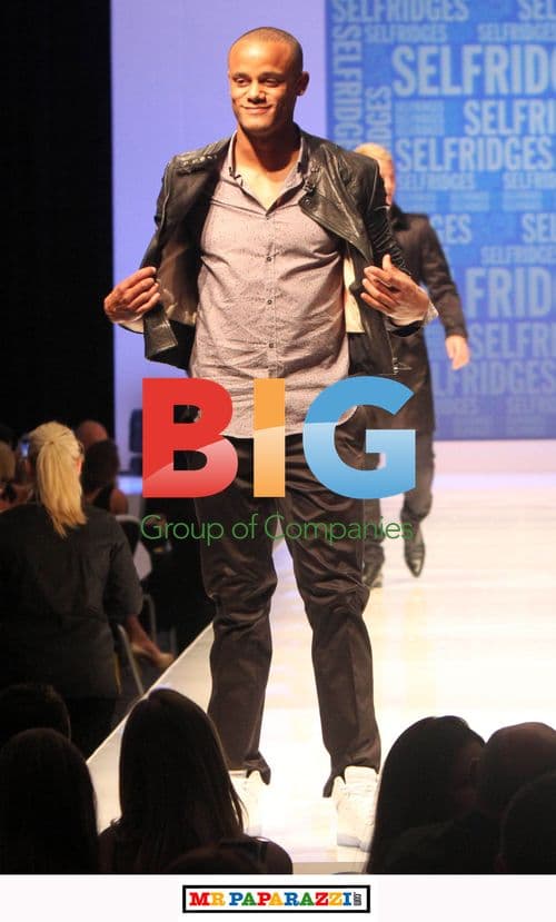 Manchester City Footballers Catwalk for Charity Event