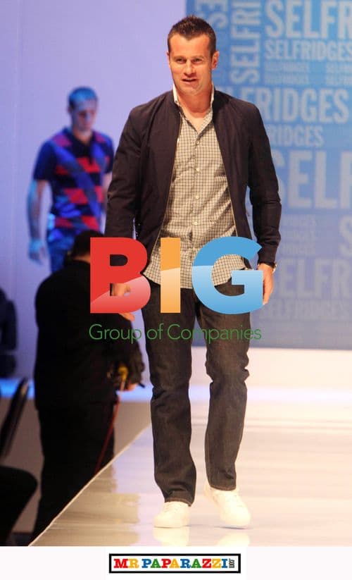 Manchester City Footballers at Fashion Kicks