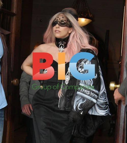 Lady Gaga leaves hotel in London