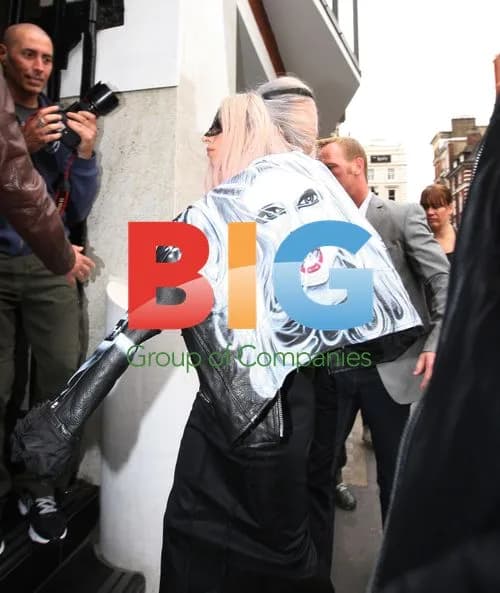 Lady Gaga Leaving London Hotel