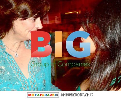 Melody Hossaini with Celebrities