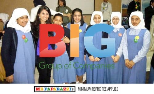 Melody Hossaini with Celebrities