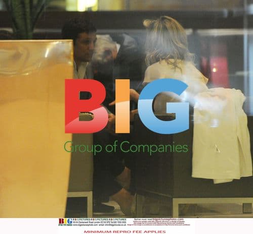 Alex Reid and Chantelle Houghton at London Hotel