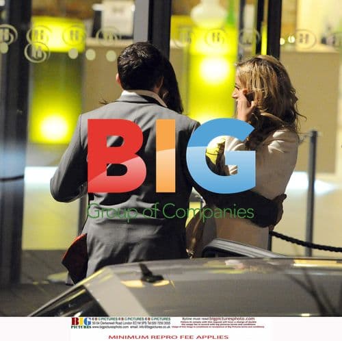 Alex Reid and Chantelle Houghton at London hotel