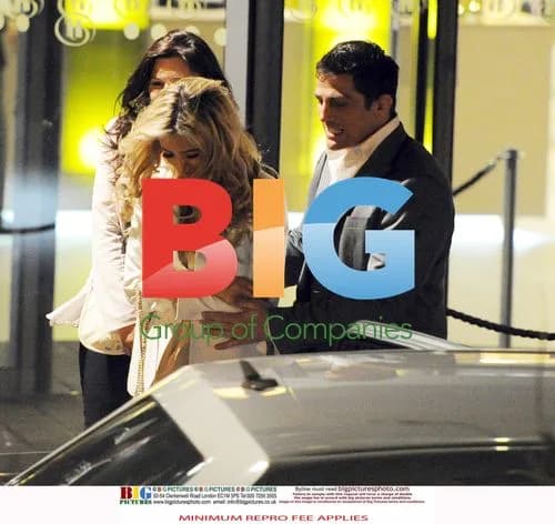 Alex Reid and Chantelle Houghton at London Hotel