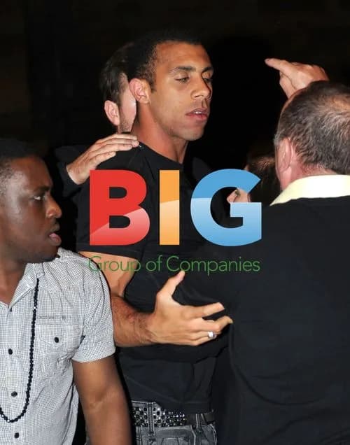 Anton Ferdinand Spotted Outside Tup Tup Nightclub