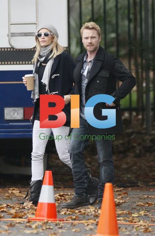 Ronan Keating and family on Goddess set
