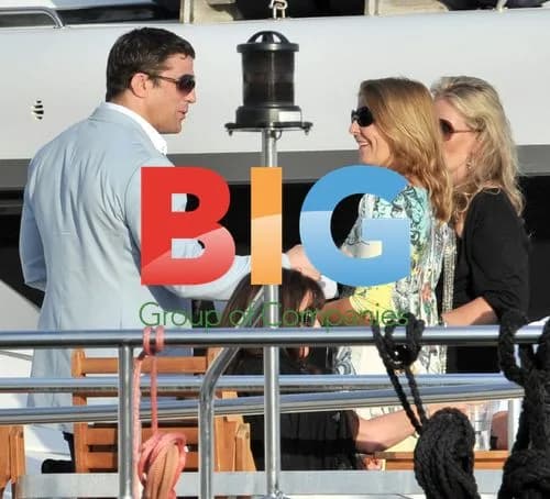 Alex Reid parties on a yacht in Cannes