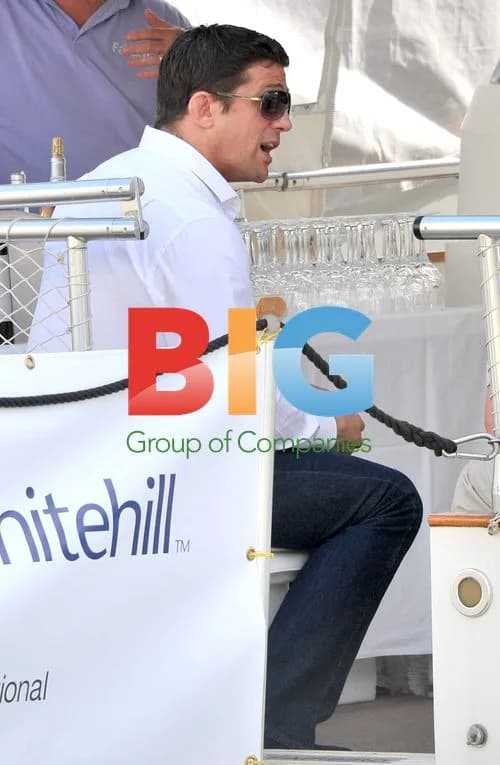 Alex Reid Parties on Yacht in Cannes