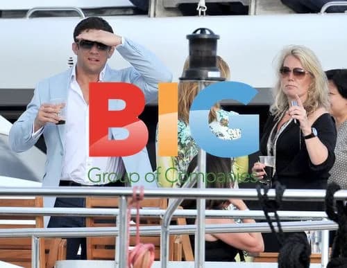 Alex Reid Parties on Yacht in Cannes