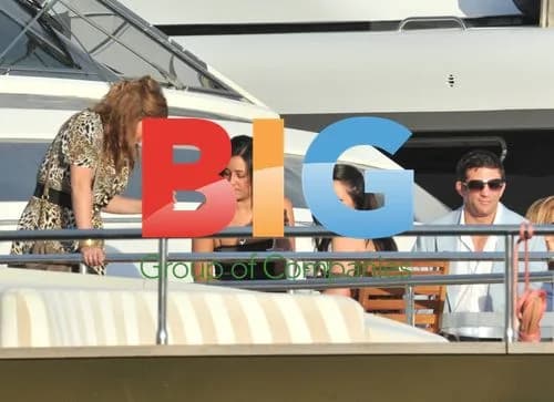 Alex Reid Partying on Yacht in Cannes