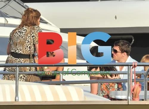 Alex Reid Parties on Yacht in Cannes