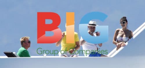 Shermine Shahrivar on Boris Becker's Yacht