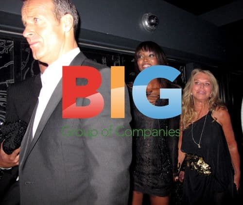 Vladislav Doronin and Naomi Campbell at Cannes Fashion for Relief