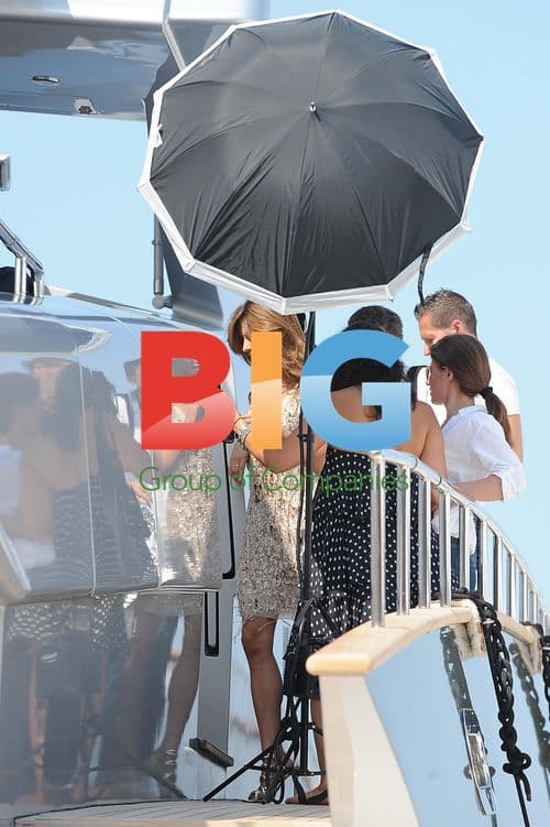 Elisabetta Canalis Yacht Photo Shoot