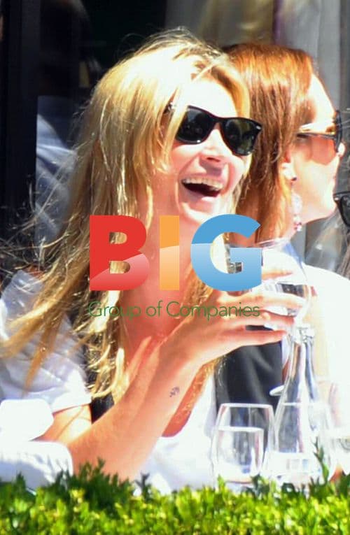 Kate Moss Lunch in Paris