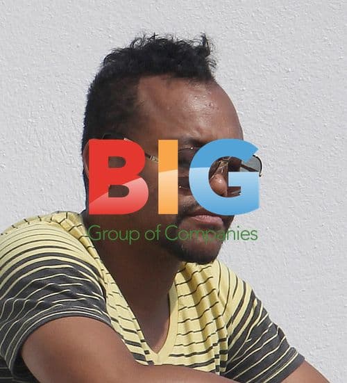 Apl.de.Ap from Black Eyed Peas Relaxing on Balcony