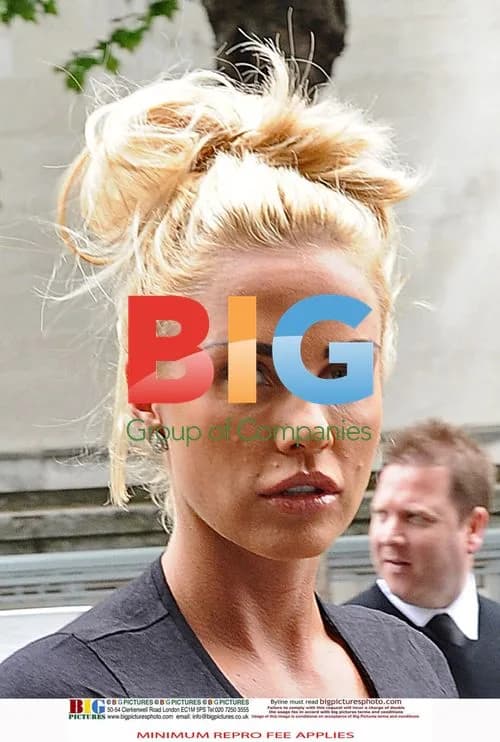 Katie Price Arrives at London Hotel