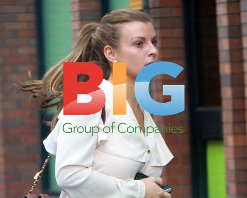 Coleen Rooney Shoe Shopping in the Rain