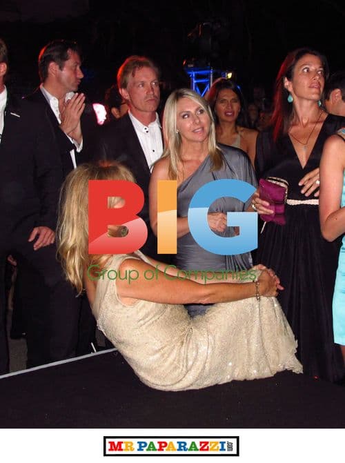 Goldie Hawn Dress Malfunction at Cannes Party