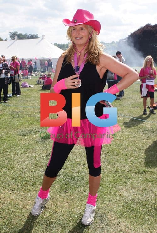 Penny Lancaster Stewart at Breast Cancer Care Walk