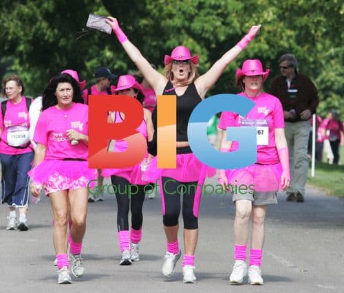 Penny Lancaster Stewart at Breast Cancer Walk