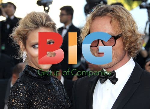 Anja Rubik and Peter Dundas at "This Must Be The Place" Cannes premiere