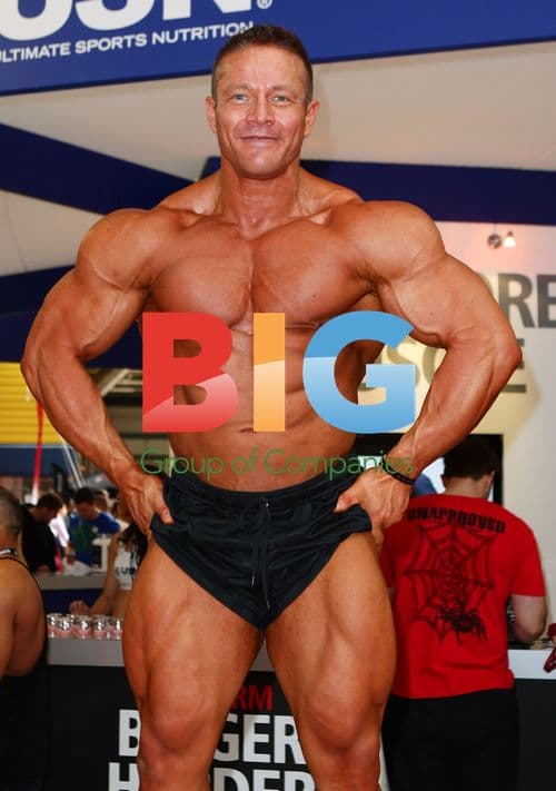 Dave Titterton Mr Universe at Body Power Expo