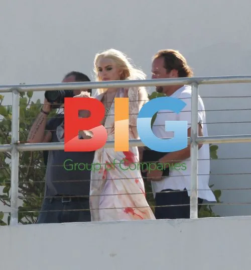 Lindsay Lohan Poses in Miami