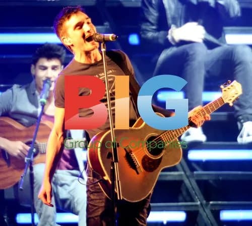 The Wanted Perform at Newbury Race Course
