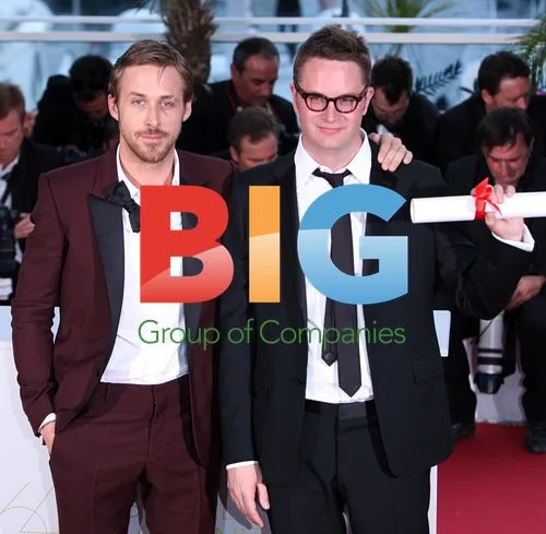 Ryan Gosling and Nicolas Winding Refn at Cannes