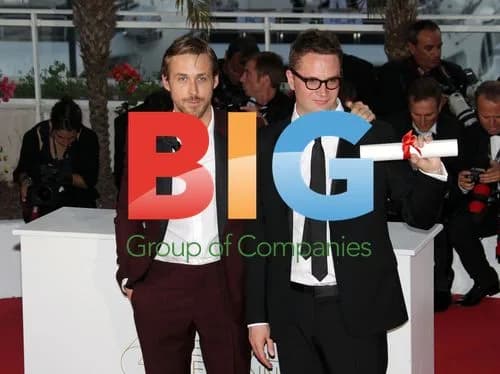 Ryan Gosling and Nicolas Winding Refn at Cannes