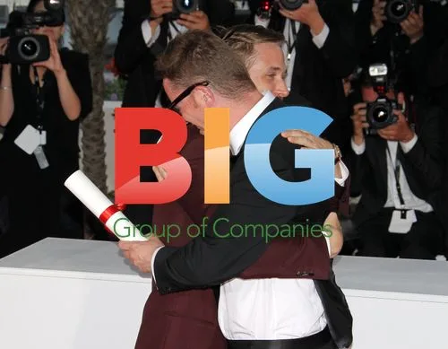 Ryan Gosling and Nicolas Winding Refn at Cannes