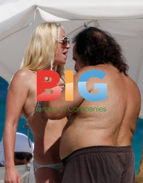 Ron Jeremy Enjoying the Sun in Miami