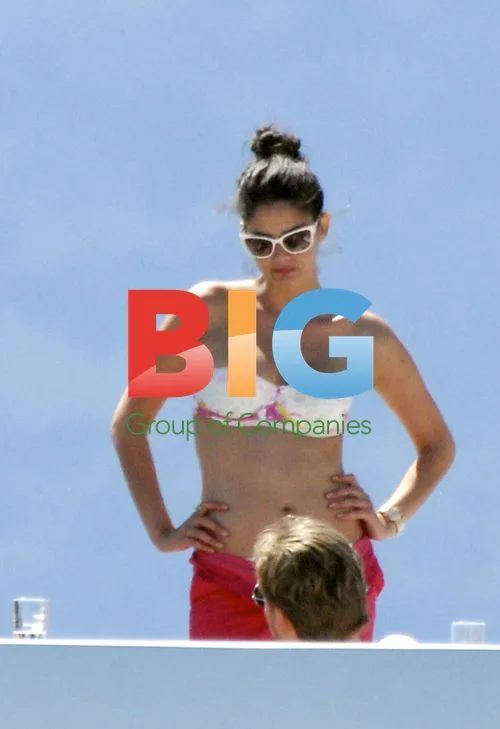 Shermine Shahrivar on Yacht in Cannes