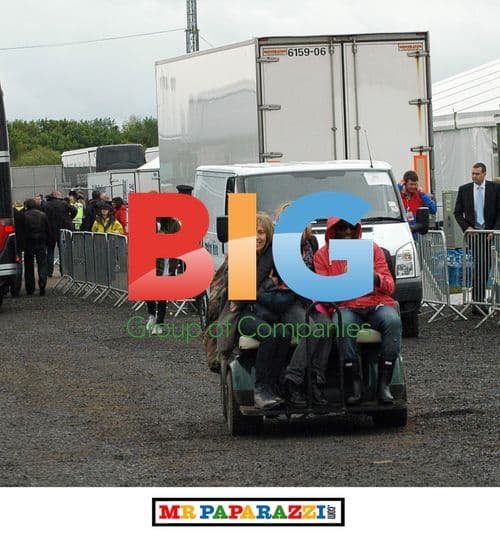 Tinie Temprah backstage at Radio 1 Big Weekend