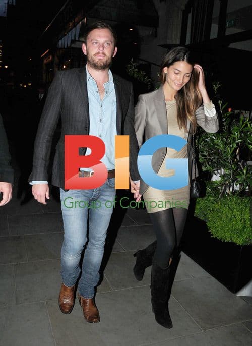 Caleb Followill and Lily Aldridge in London