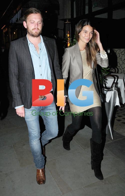 Caleb Followill and Lily Aldridge Nightout in London