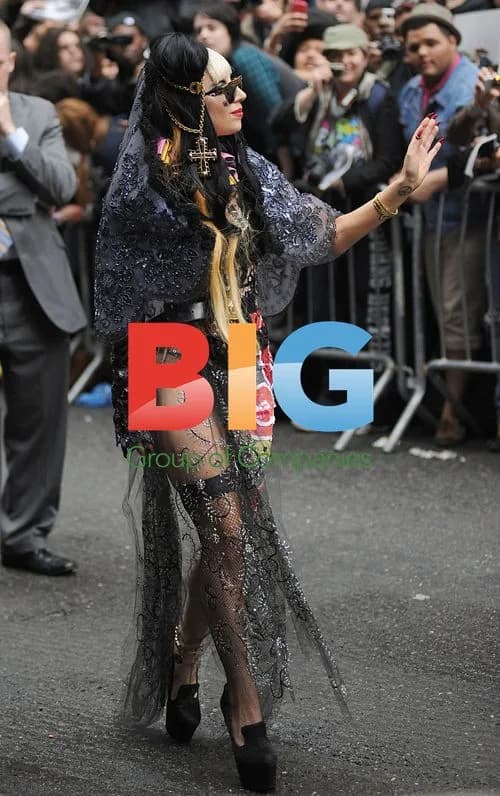 Lady Gaga at Letterman Show