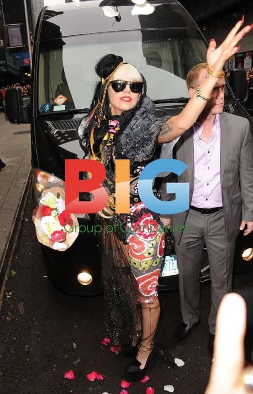 Lady Gaga at Late Show with David Letterman