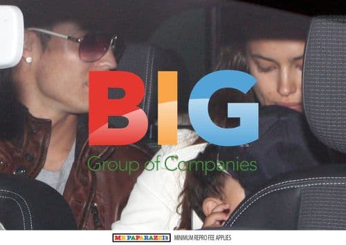 Cristiano Ronaldo and Family at CR7 Store