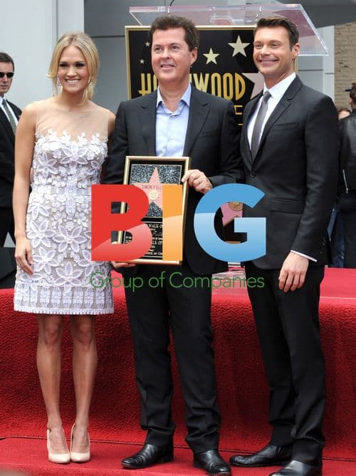 Simon Fuller receives Hollywood Walk of Fame star