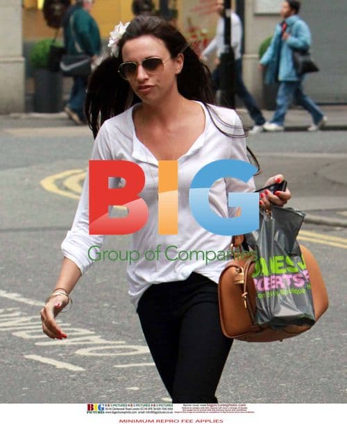 Stacey Giggs visits Manchester hair salon