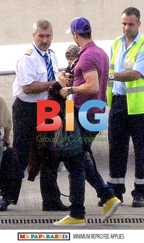 Cristiano Ronaldo Departs Madeira with Son and Irina Shayk