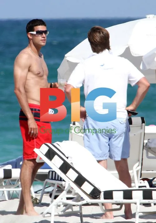 Michael Ballack on Miami Beach