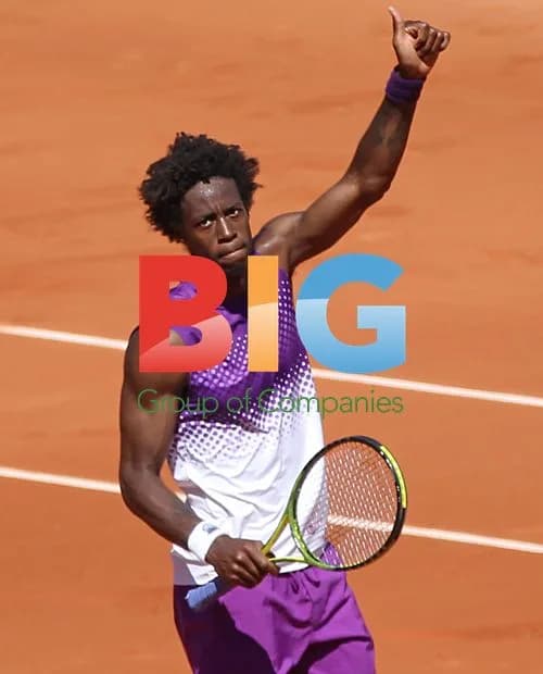 Gael Monfils at French Open