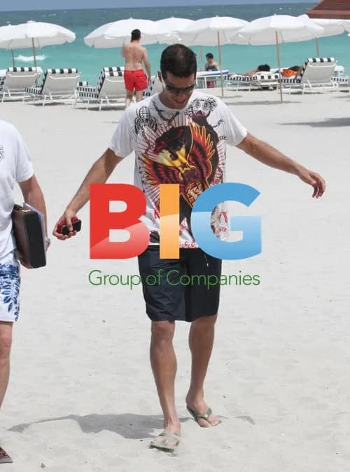 Michael Ballack on Miami Beach